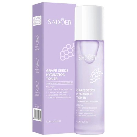 SADOER Зволожуючий пом'якшувальний лосьйон з антиоксидантним тоніком з виноградних кісточок